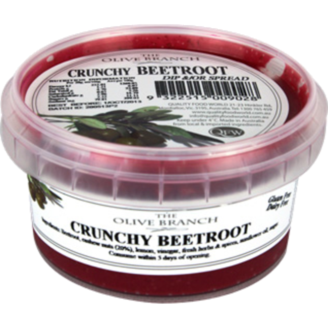 Olive Branch Crunchy Beetroot Dip 200g