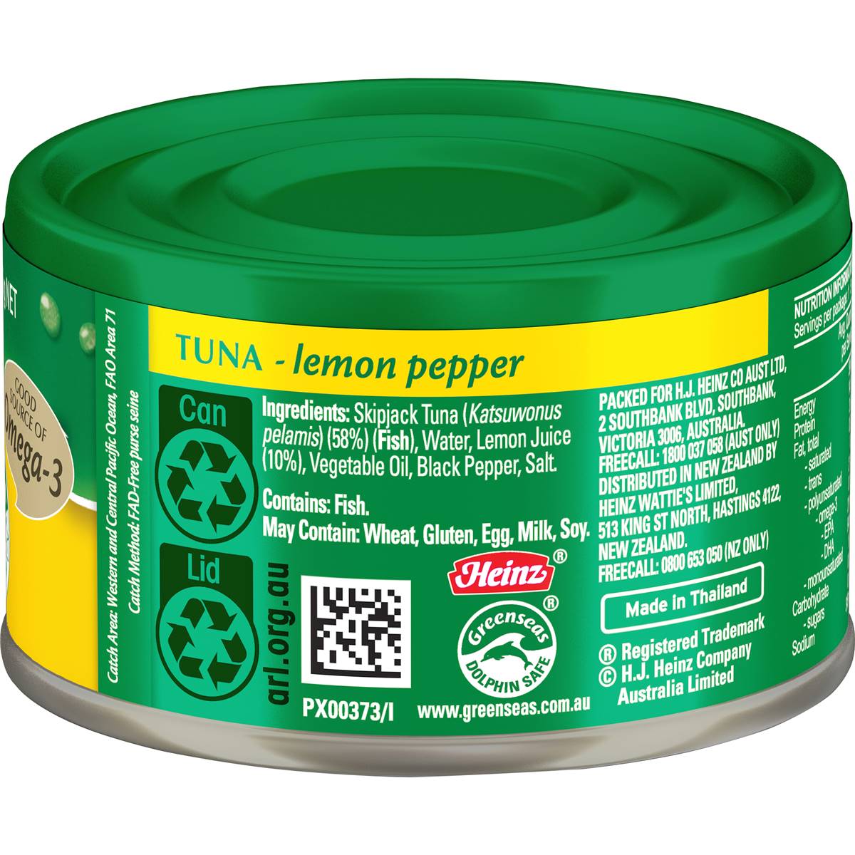 Greenseas Tuna Lemon Pepper 95g