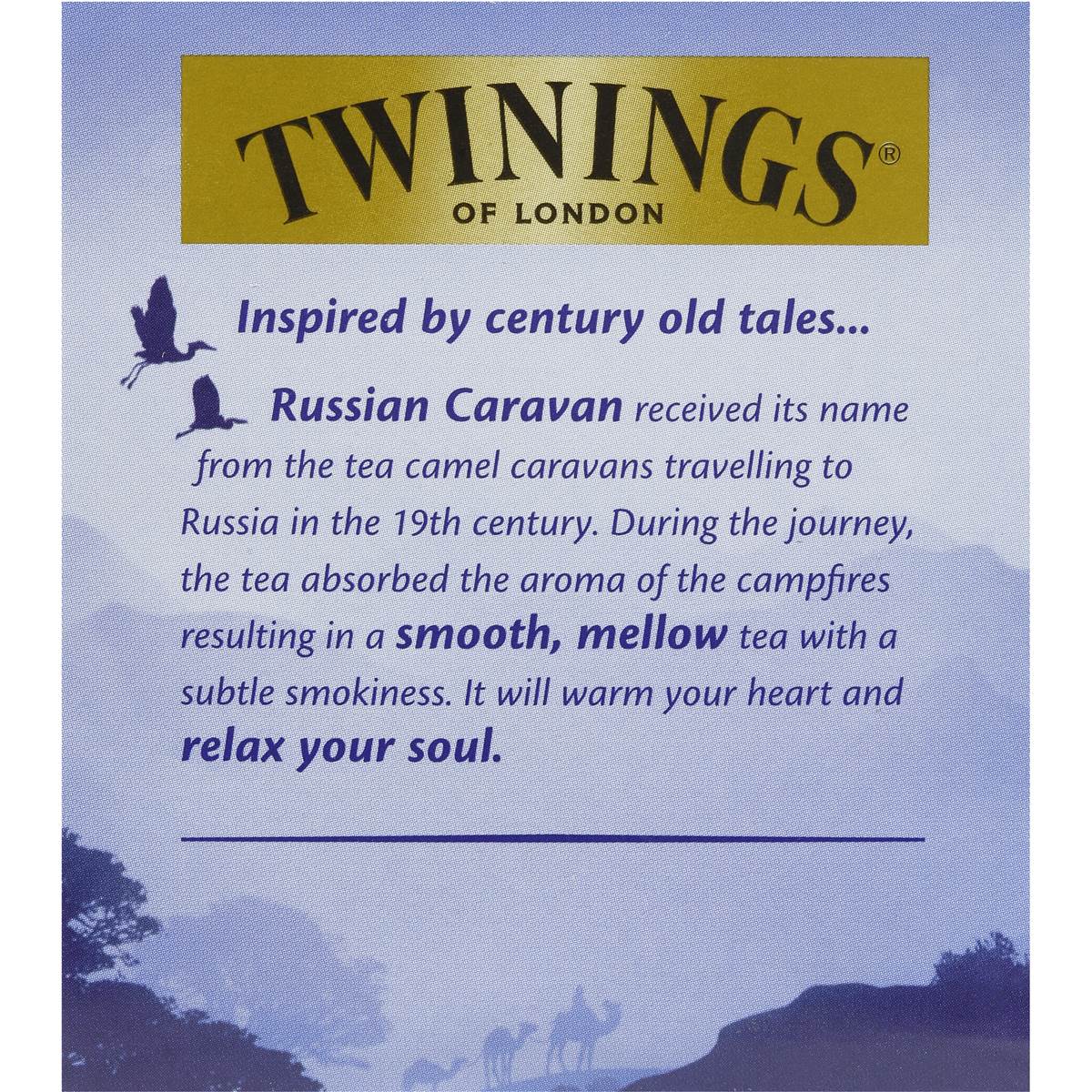 Twinings Russian Caravan Tea Bags 10 pack