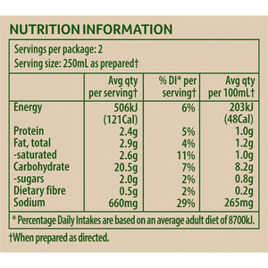 Continental Classics Cup A Soup Creamy Chicken With Lots Of Noodles 60g 2 Serve