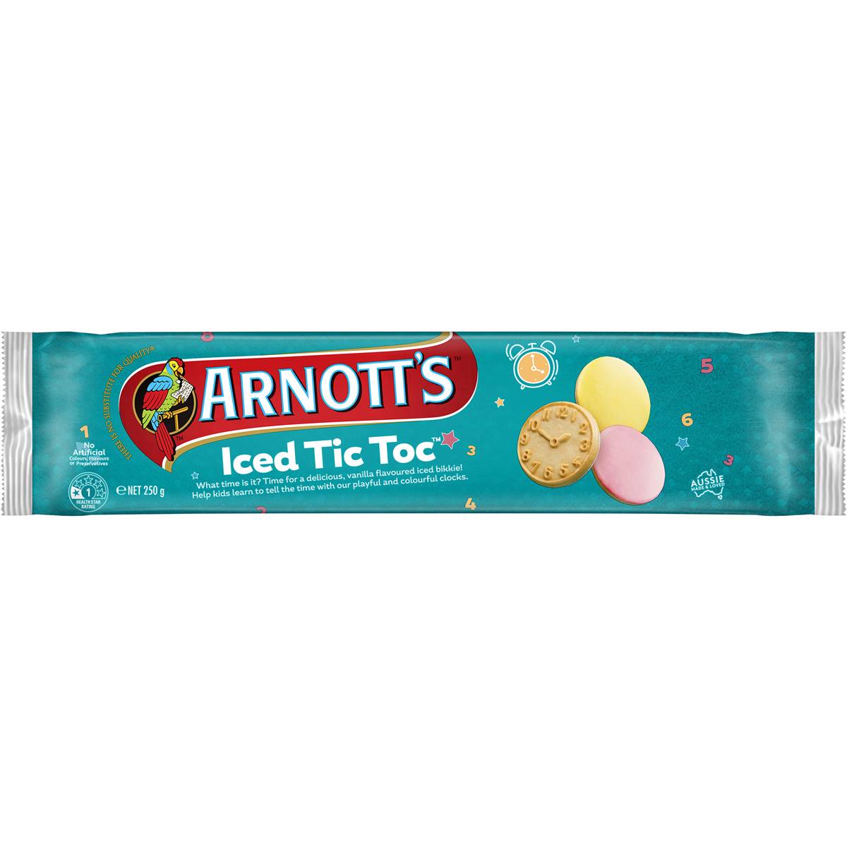 Arnott's Tic Toc Biscuits 250g