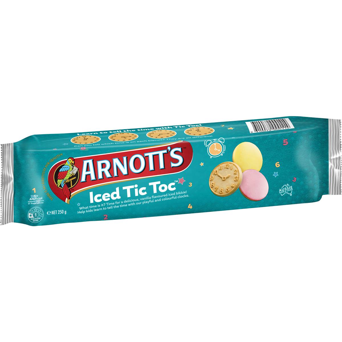 Arnott's Tic Toc Biscuits 250g