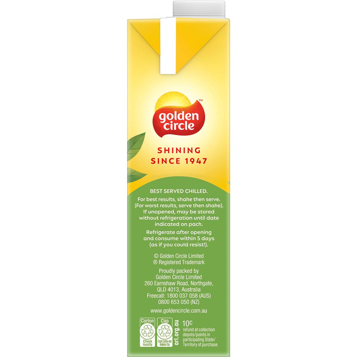 Golden Circle Tropical Punch 1L
