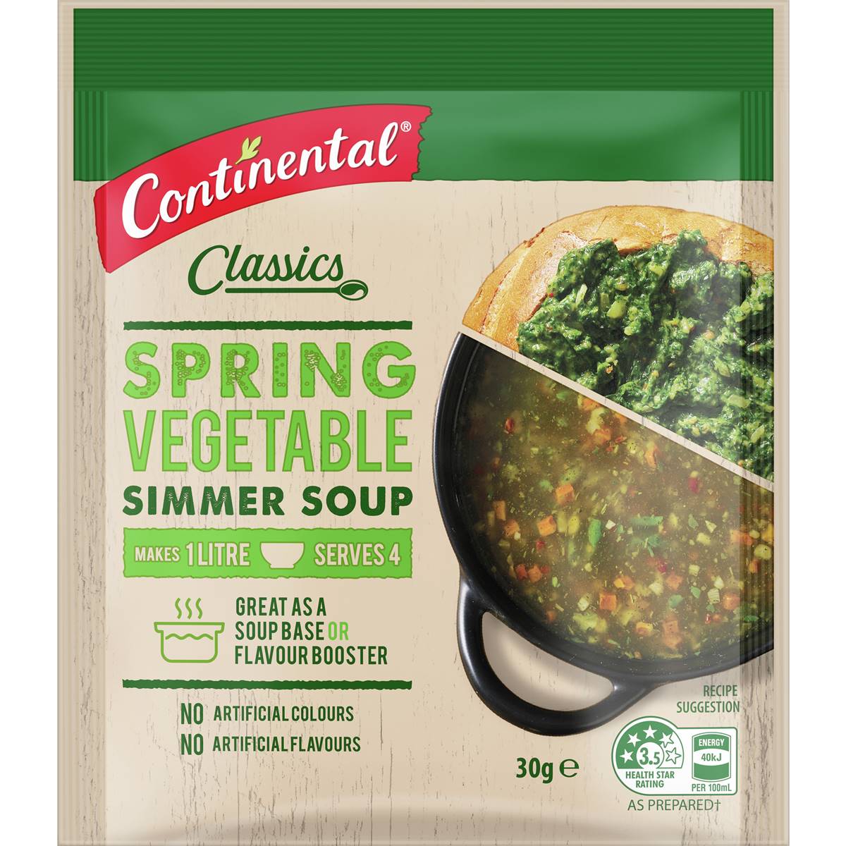 Continental Spring Vegetable Soup Mix 30g