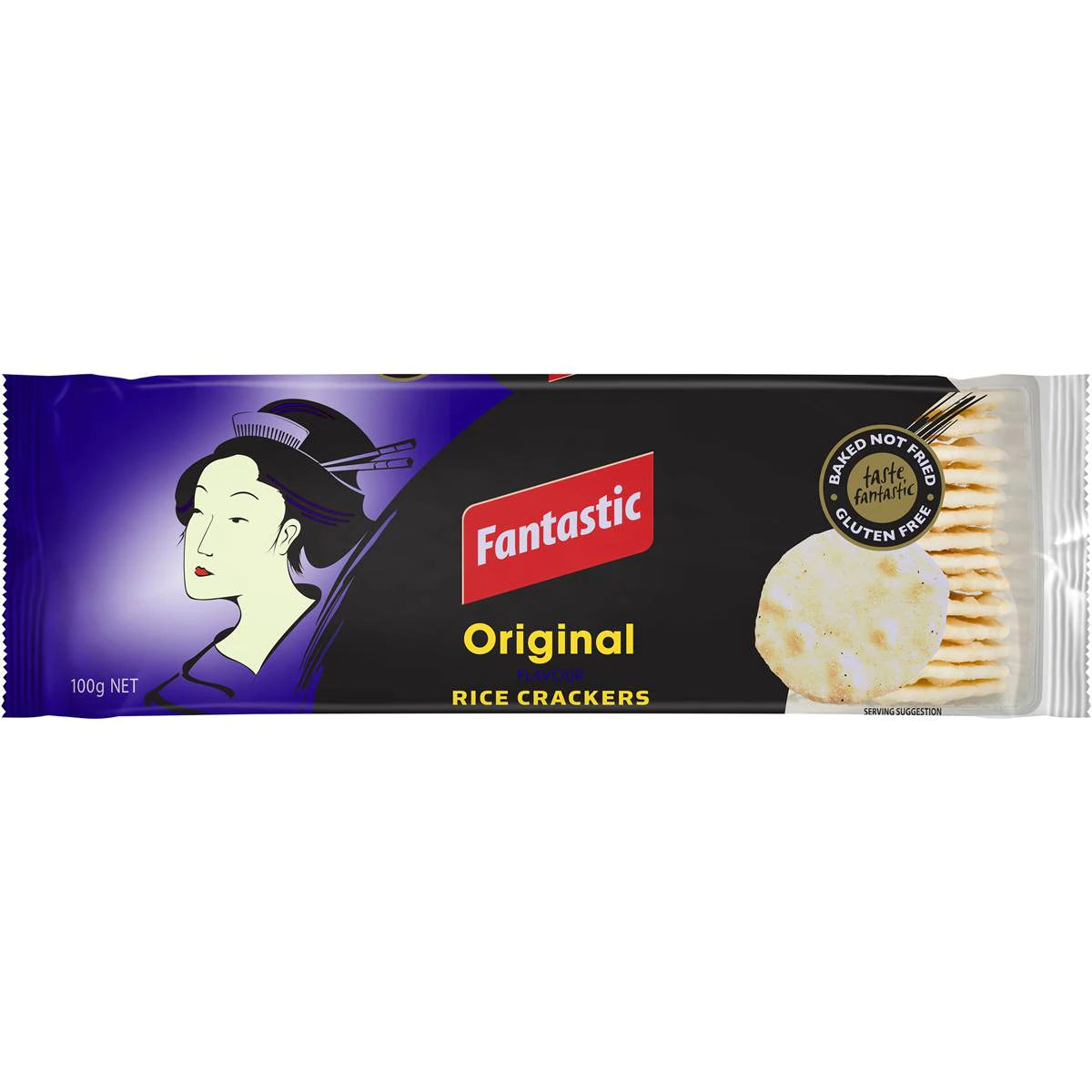 Fantastic Rice Crackers Original 100g