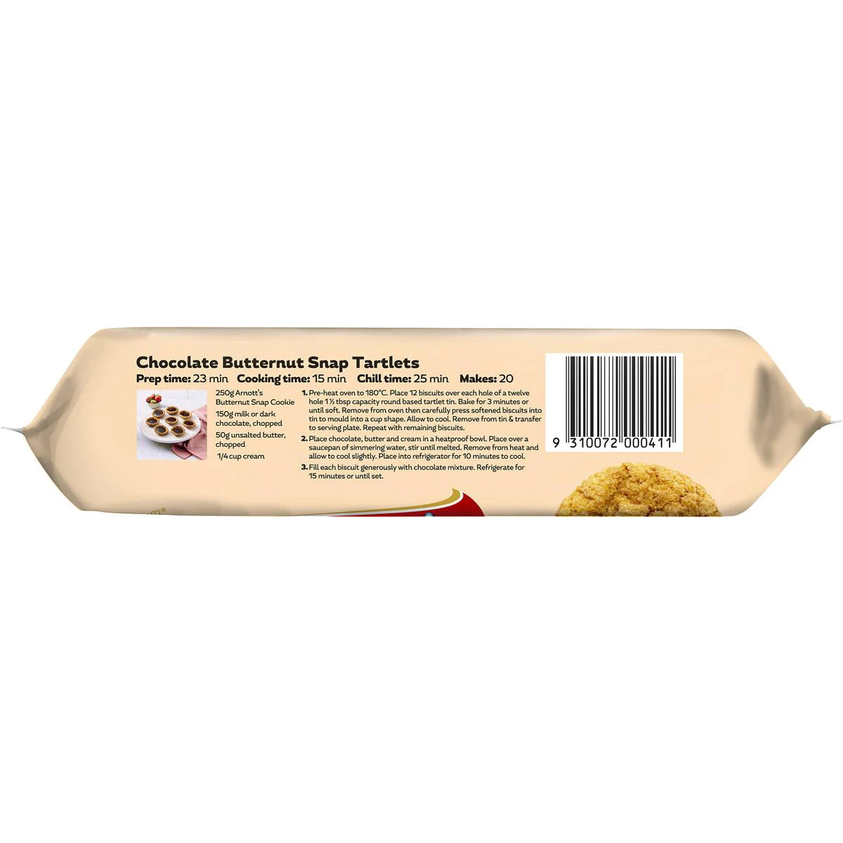 Arnotts Butternut Snap Biscuits 250g