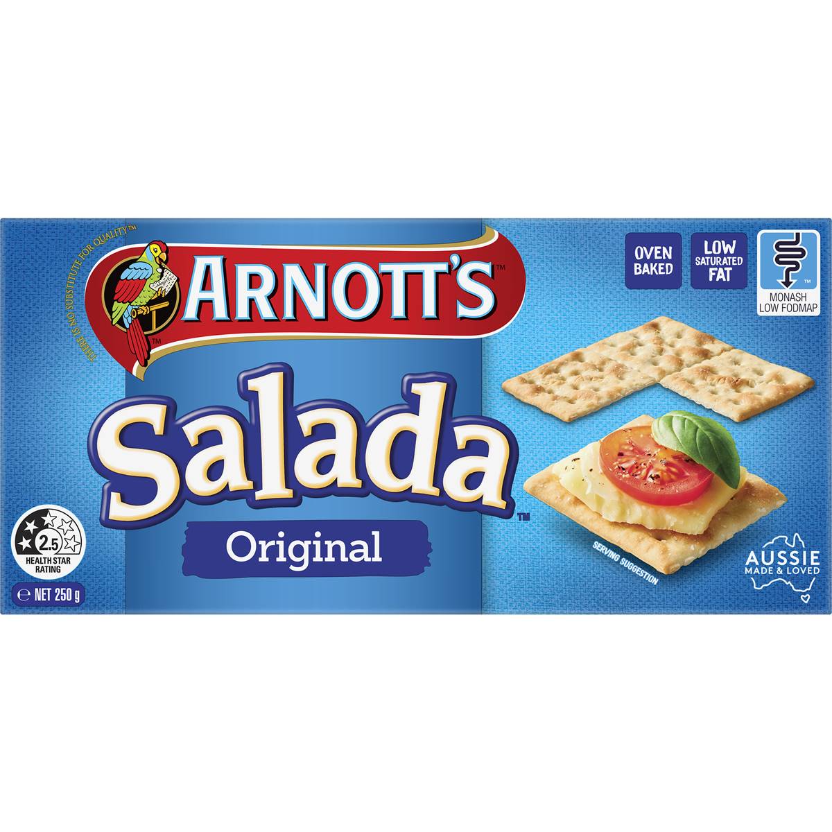 Arnotts Salada Biscuits Original 250g
