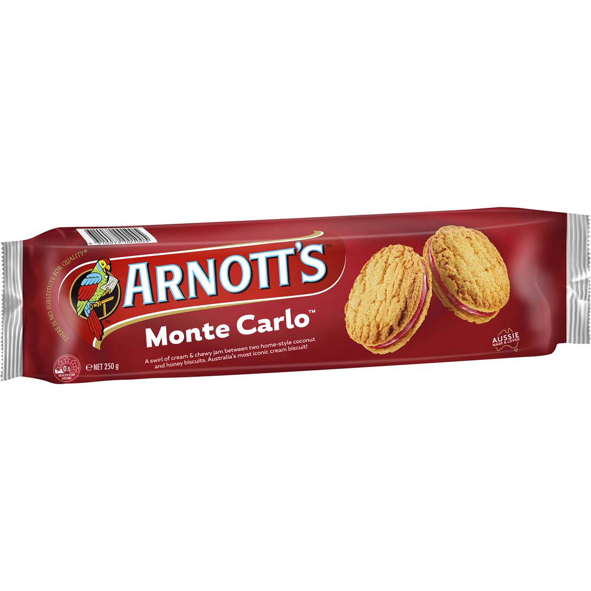 Arnott's Monte Carlo Cream Biscuits 250g