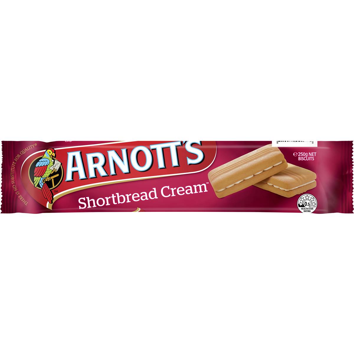 Arnott's Shortbread Cream Biscuits 250g