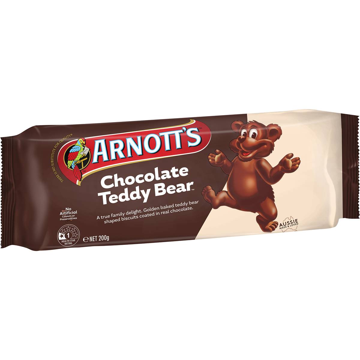 Arnotts Chocolate Teddy Bear Biscuit 200g
