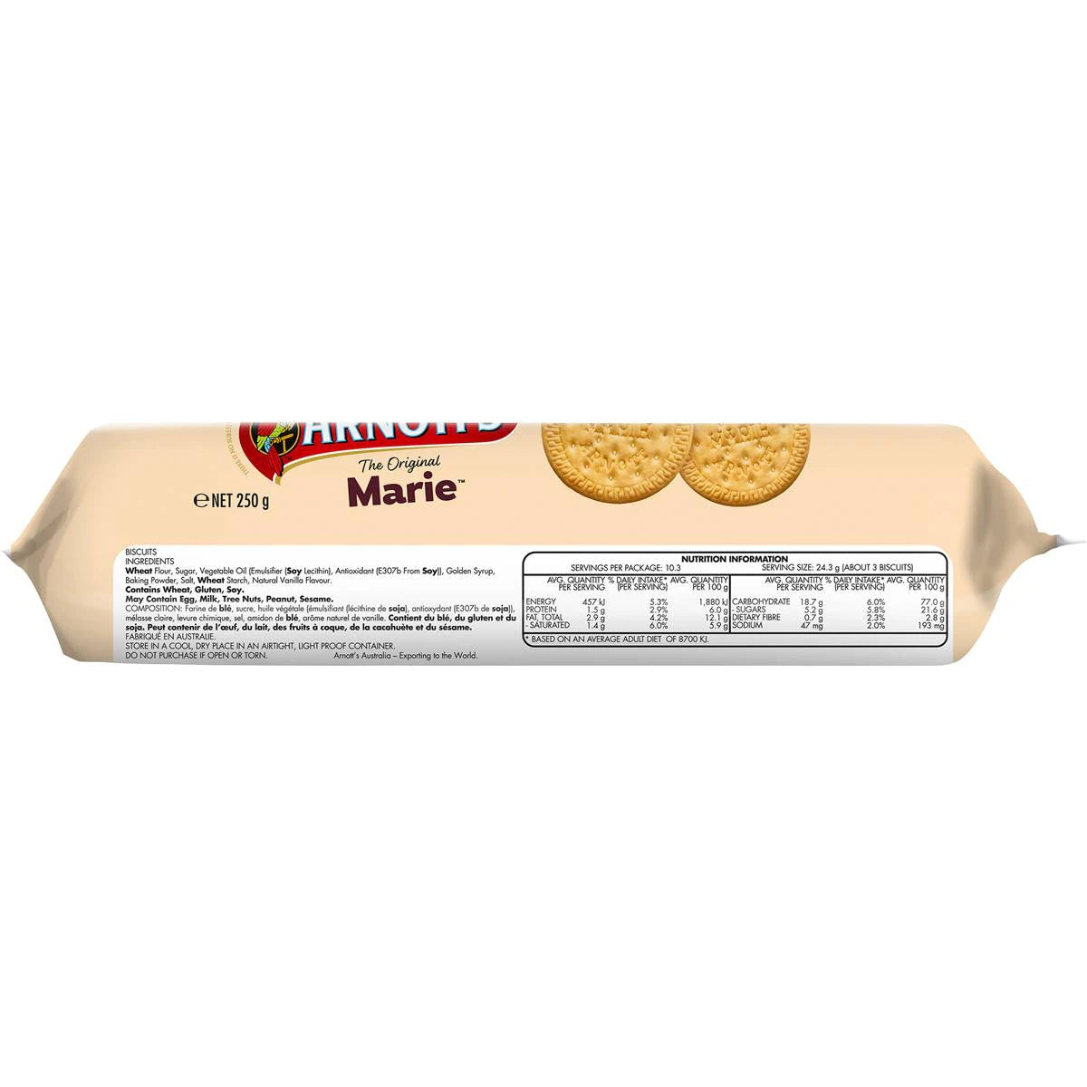 Arnotts Marie Biscuits 250g