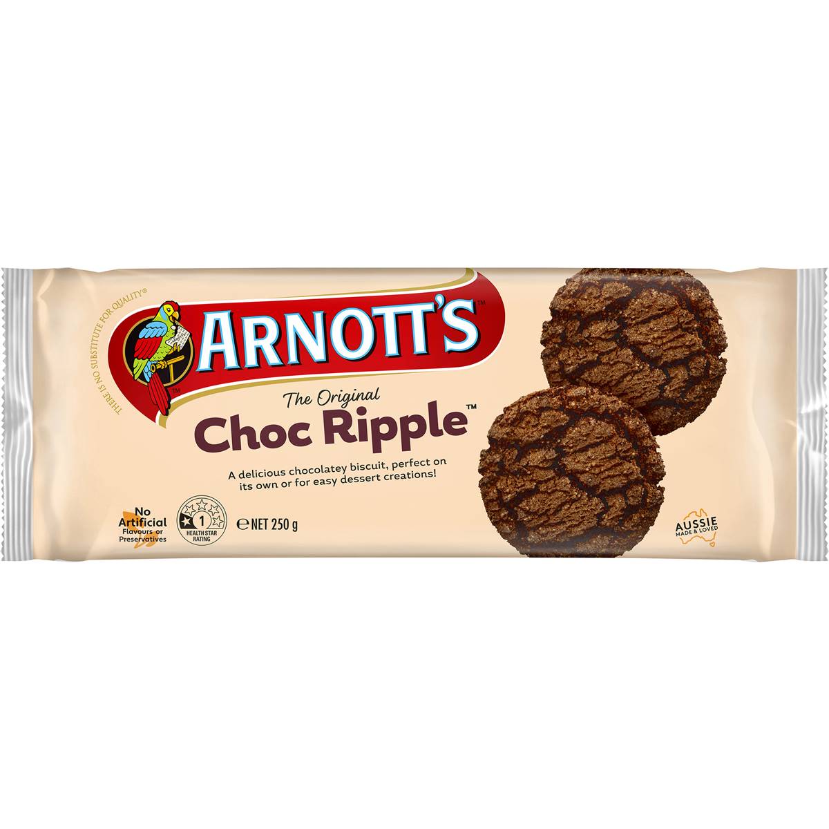 Arnotts Chocolate Ripple Biscuits 250g