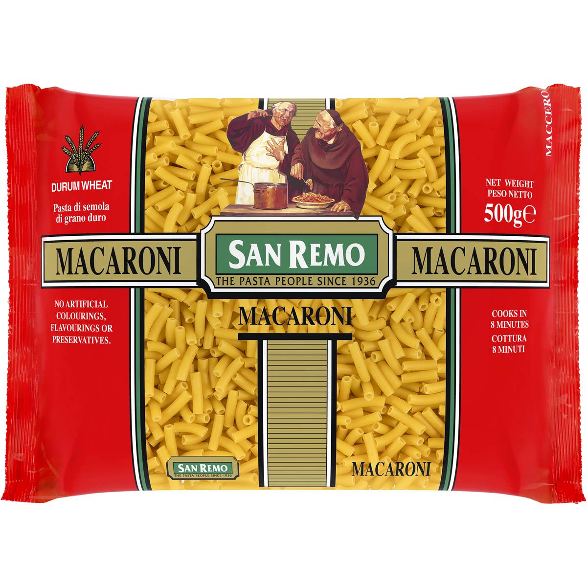 San Remo #38 Macaroni 500g