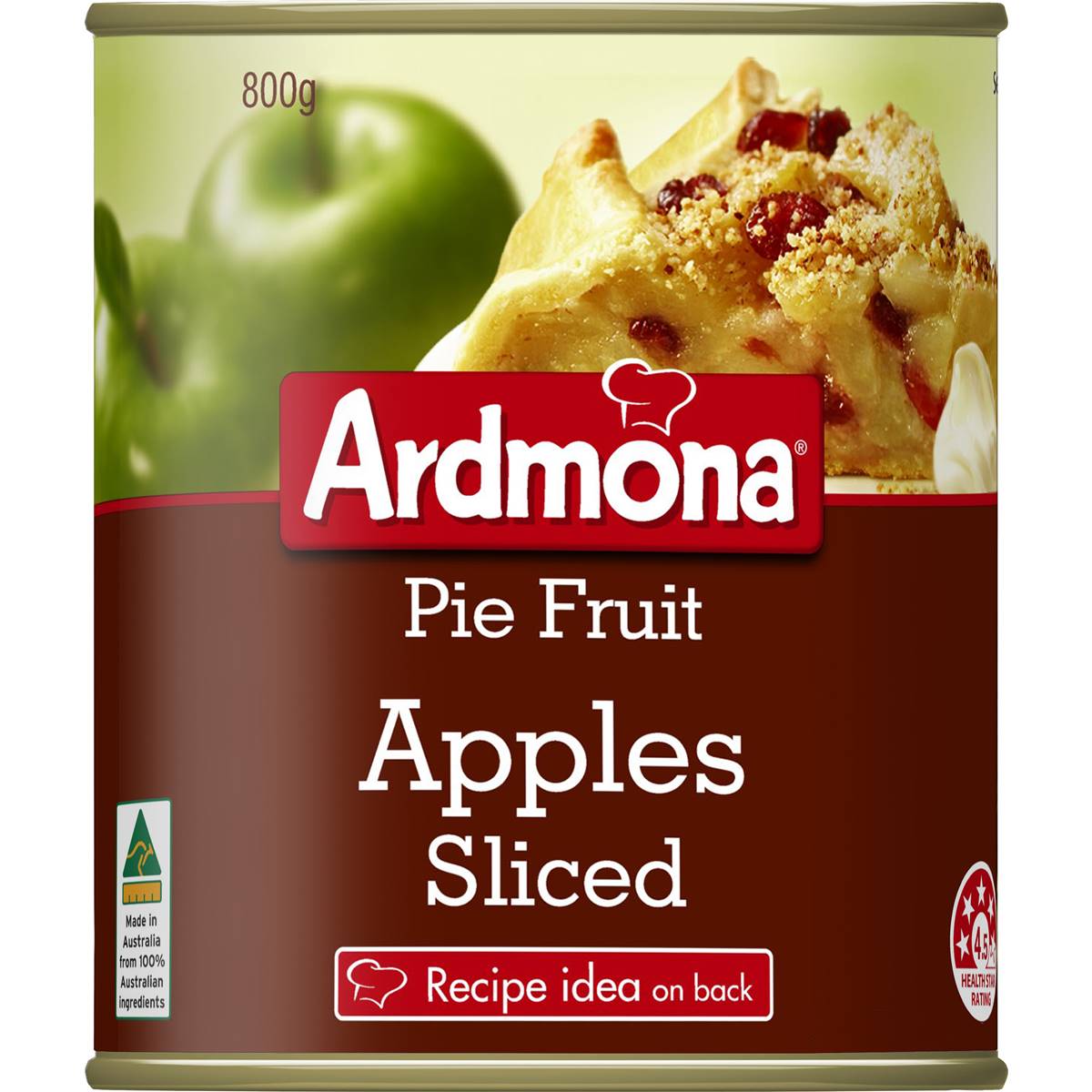 Ardmona Apple Pie Fruit 800g