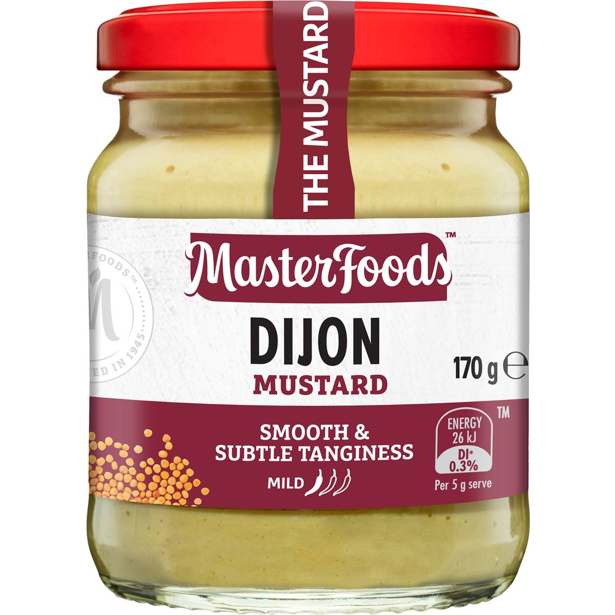 Masterfoods Dijon Mustard 170gm
