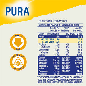 Pura Light Start Milk 2ltrs