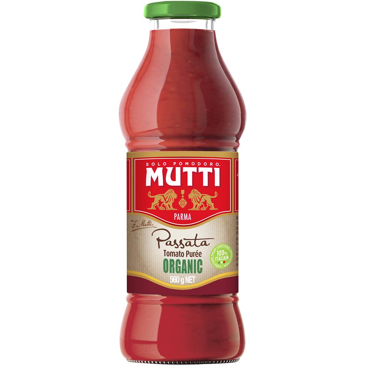 Mutti Passata Organic 560g