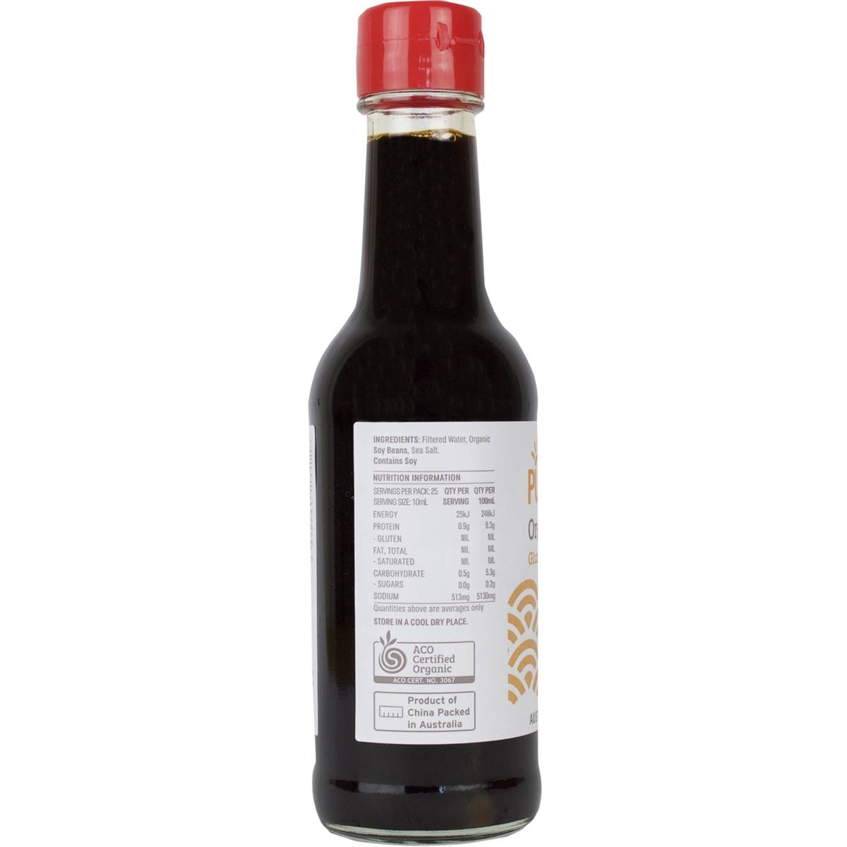 Pureharvest Soy Sauce Tamari Gluten Free 250ml