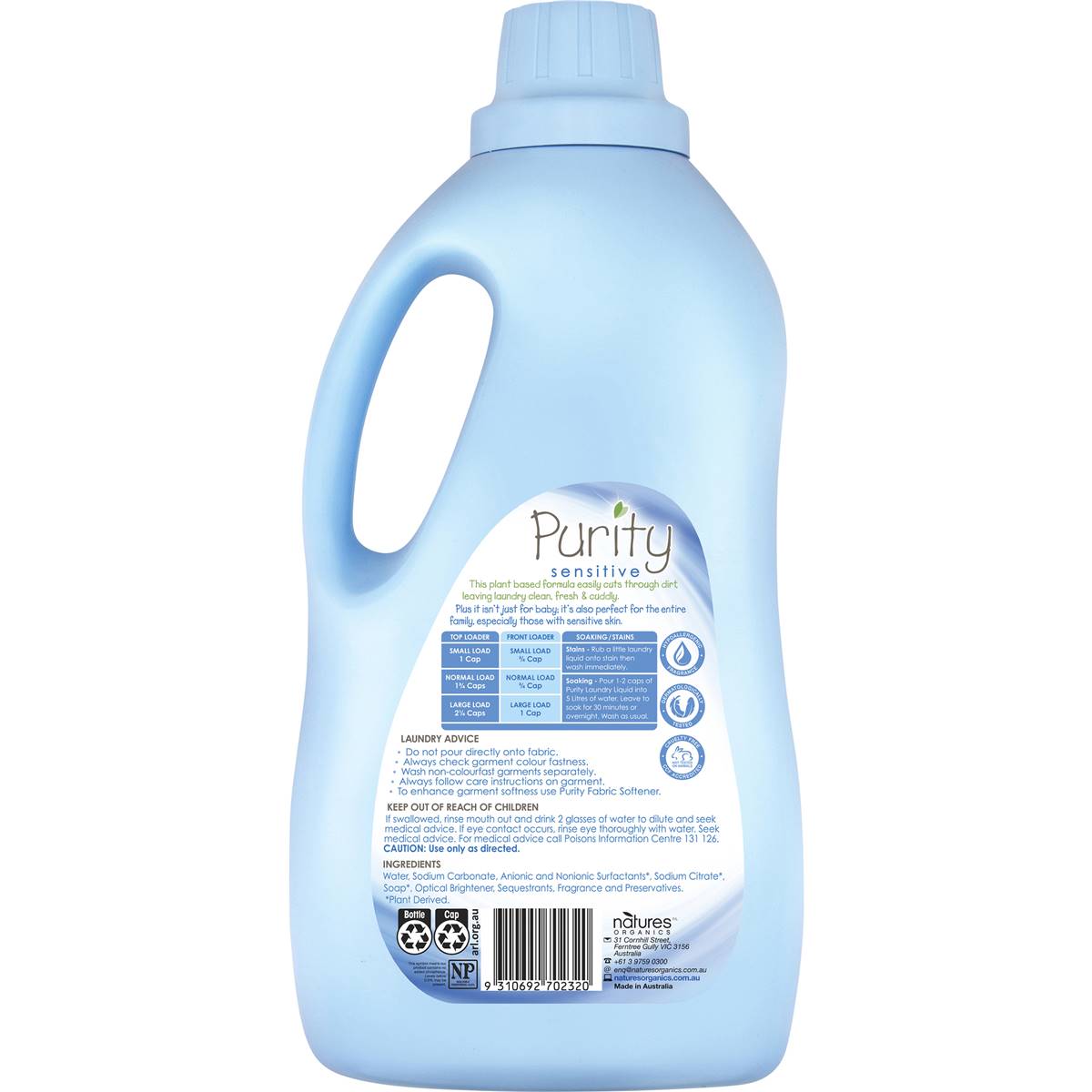 Purity Laundry Liquid 2L