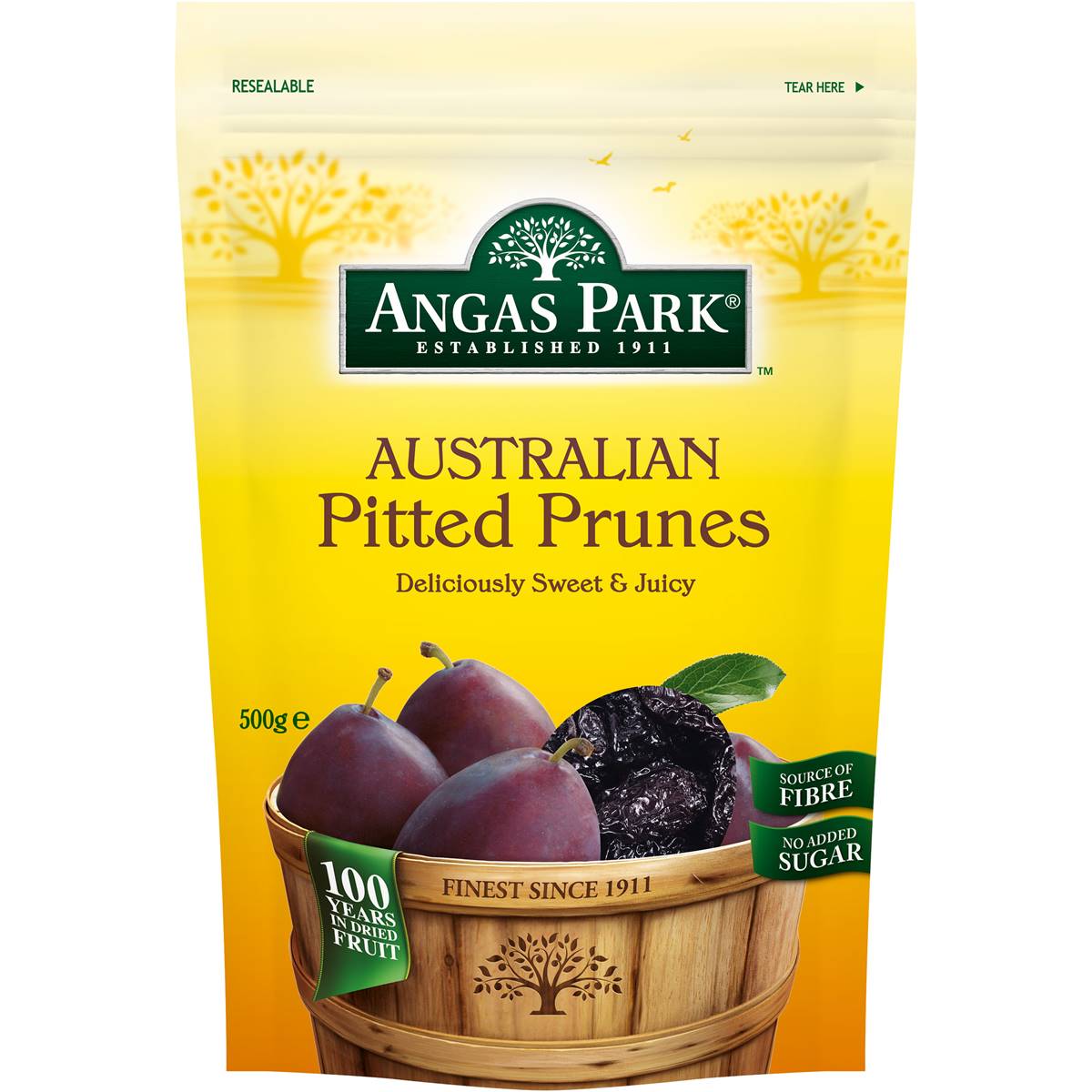 Angas Park Prunes Pitted 500g