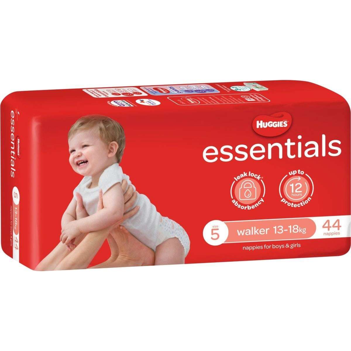 Huggies Essential Nappy Size 5 Walker 44pack