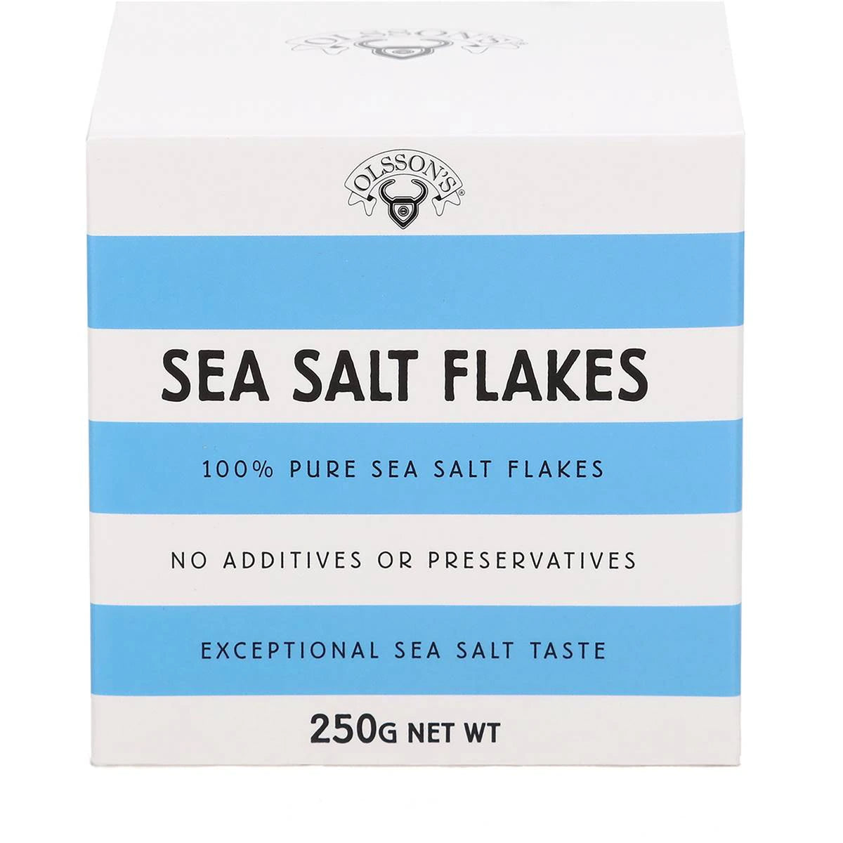 Olsson's Sea Salt Flakes 250gm Cube