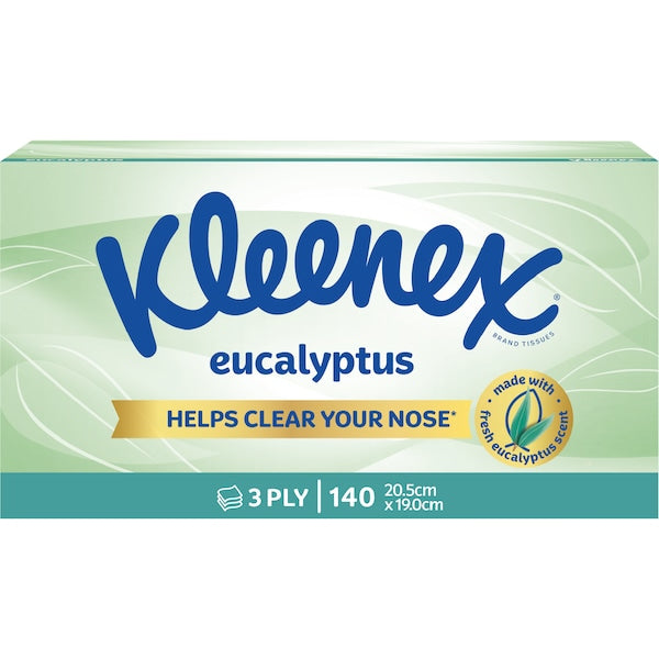 Kleenex Eucalyptus Tissues 140s