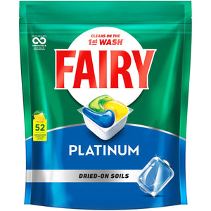 Fairy Dishwashing Tablets Platinum 52pk