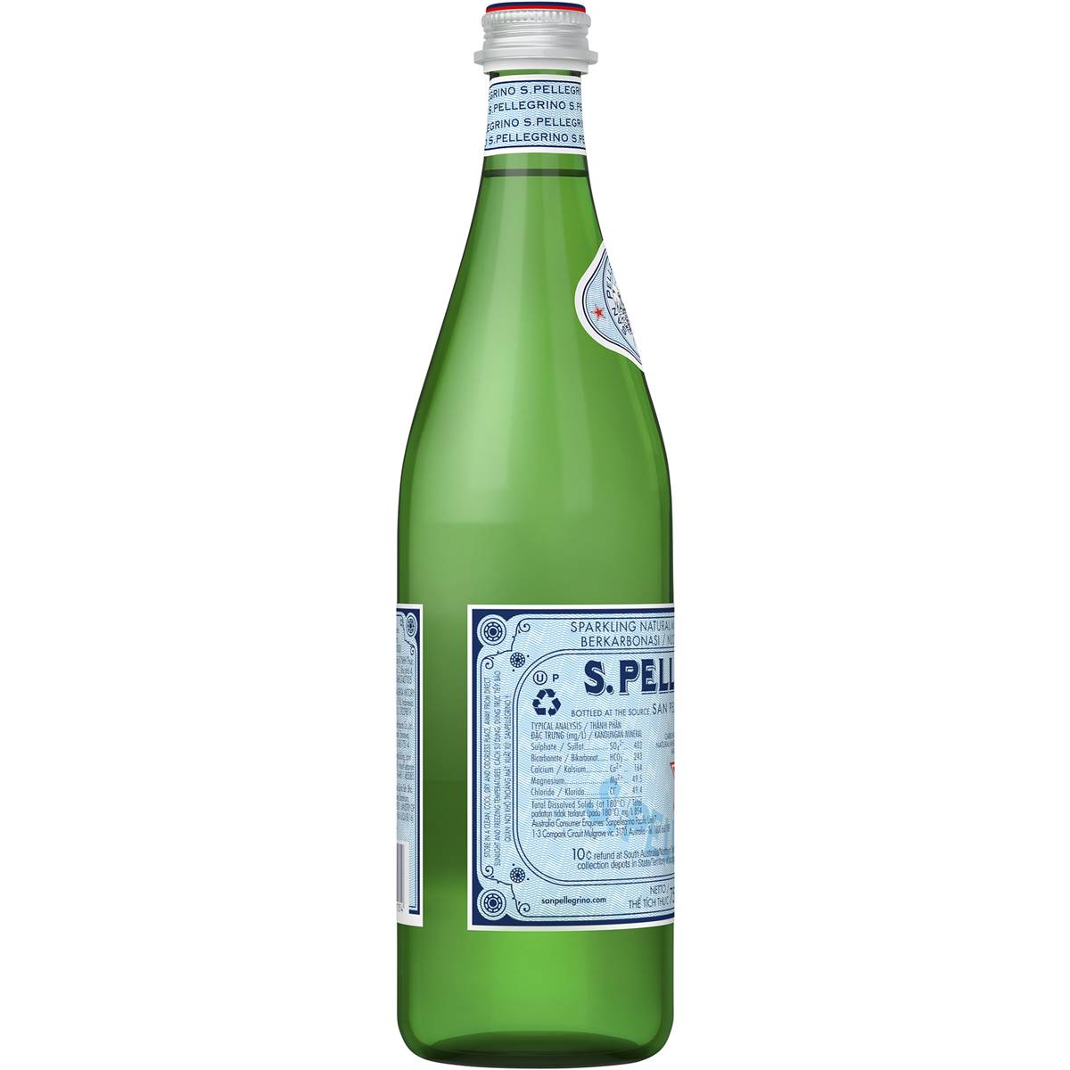 Sanpellegrino Sparkling Mineral Water 750ml