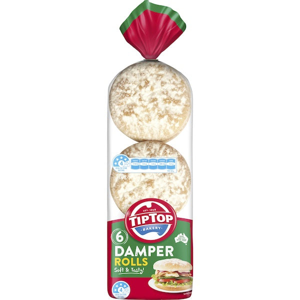 Tip Top Damper Rolls | 6pk