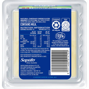Cheer Cheese Tasty Slices 500g