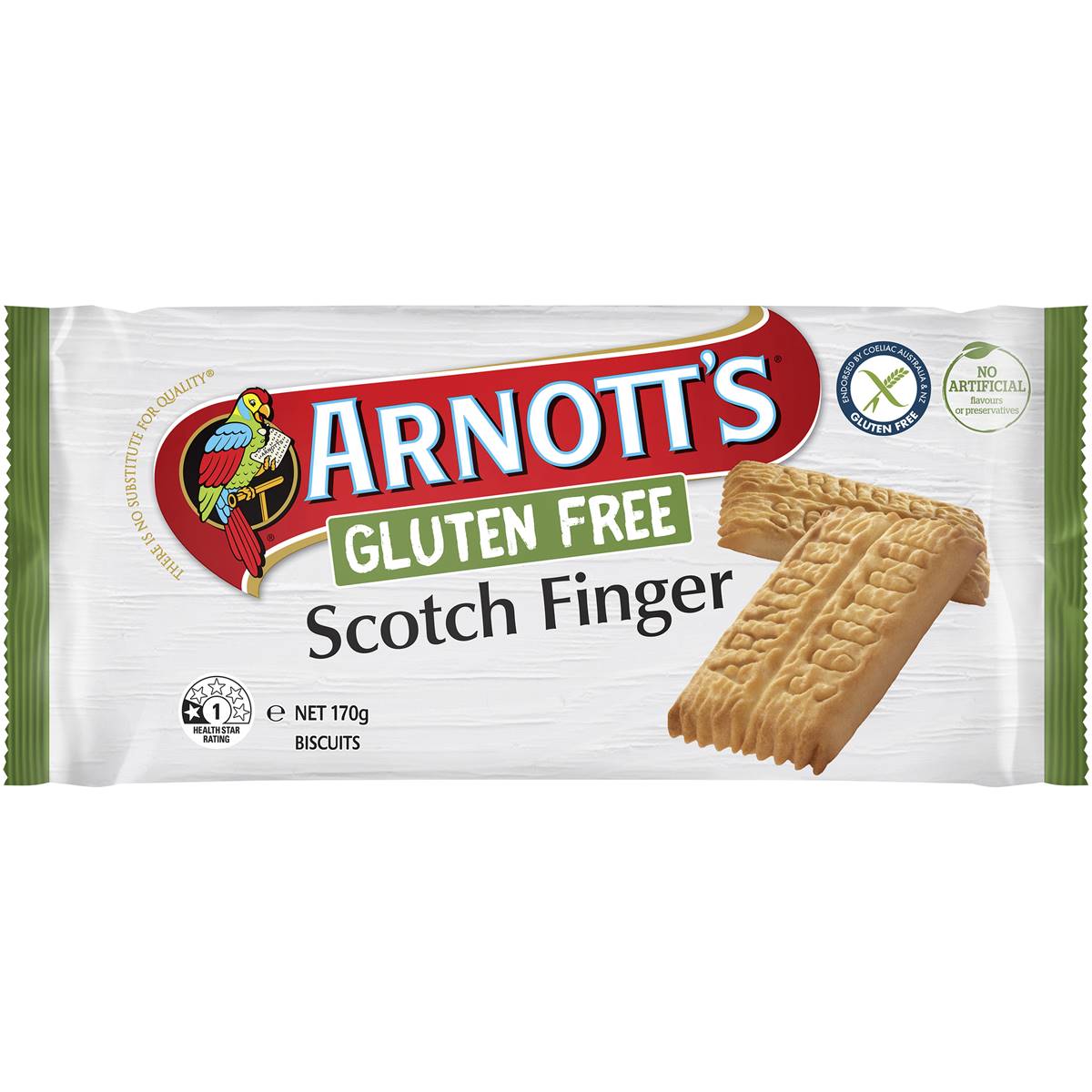 DNO Arnott's Gluten Free Scotch Finger 170g