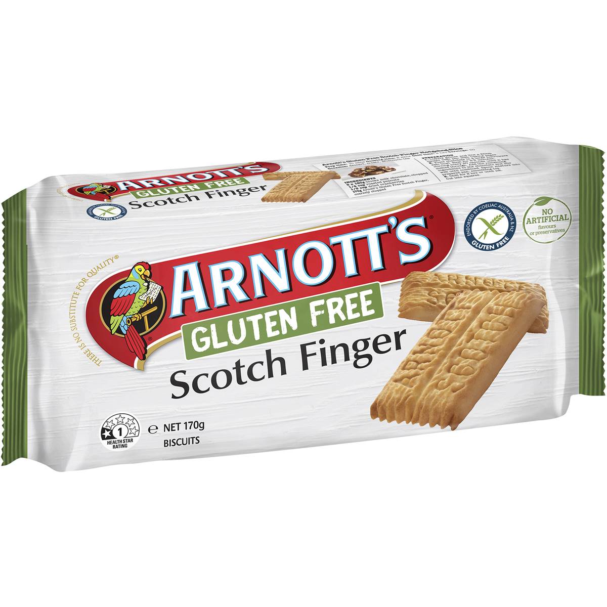 DNO Arnott's Gluten Free Scotch Finger 170g