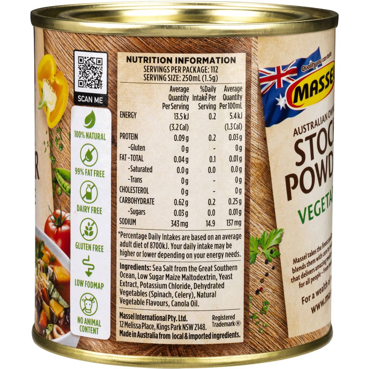 Massel Stock Powder Vegetable 168g