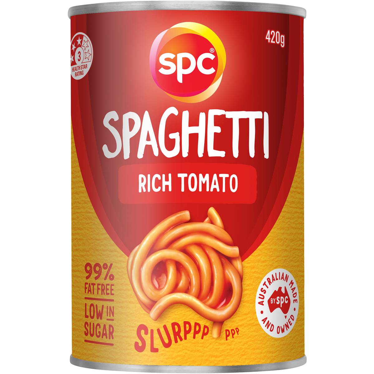 SPC Aussie Spaghetti Rich Tomato 420g