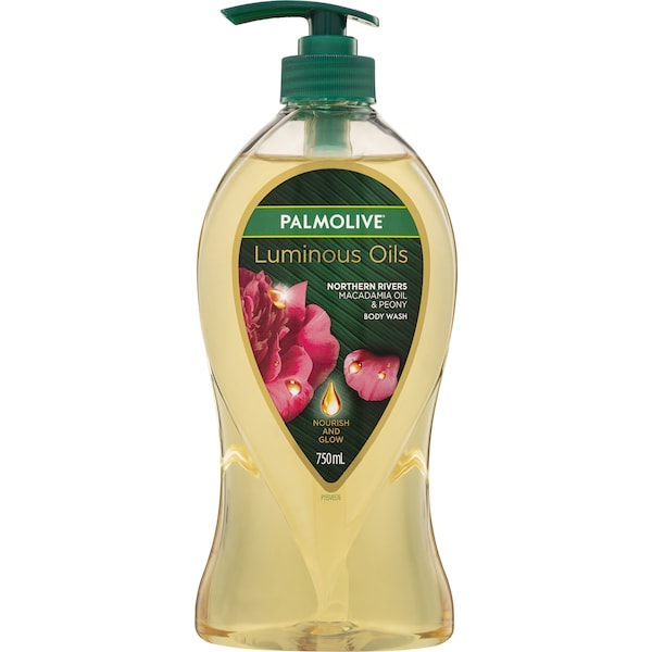 Palmolive Luminous Oils Macadamia & Peony Shower Gel 750ml