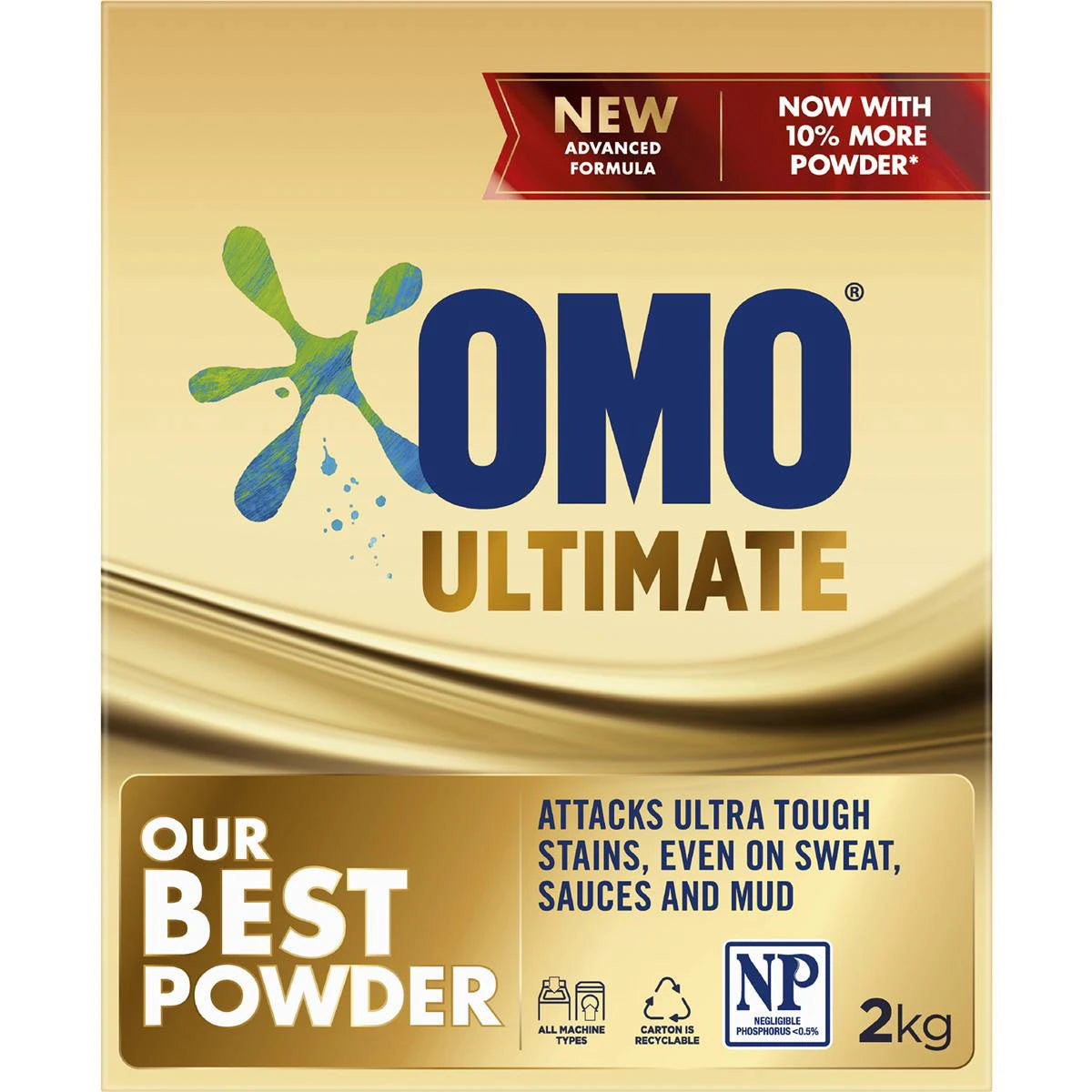 Omo Ultimate Front & Top Loader Laundry Powder 2kg