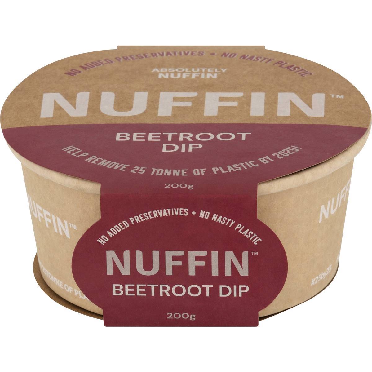 NUFFIN Beetroot Dip 200g