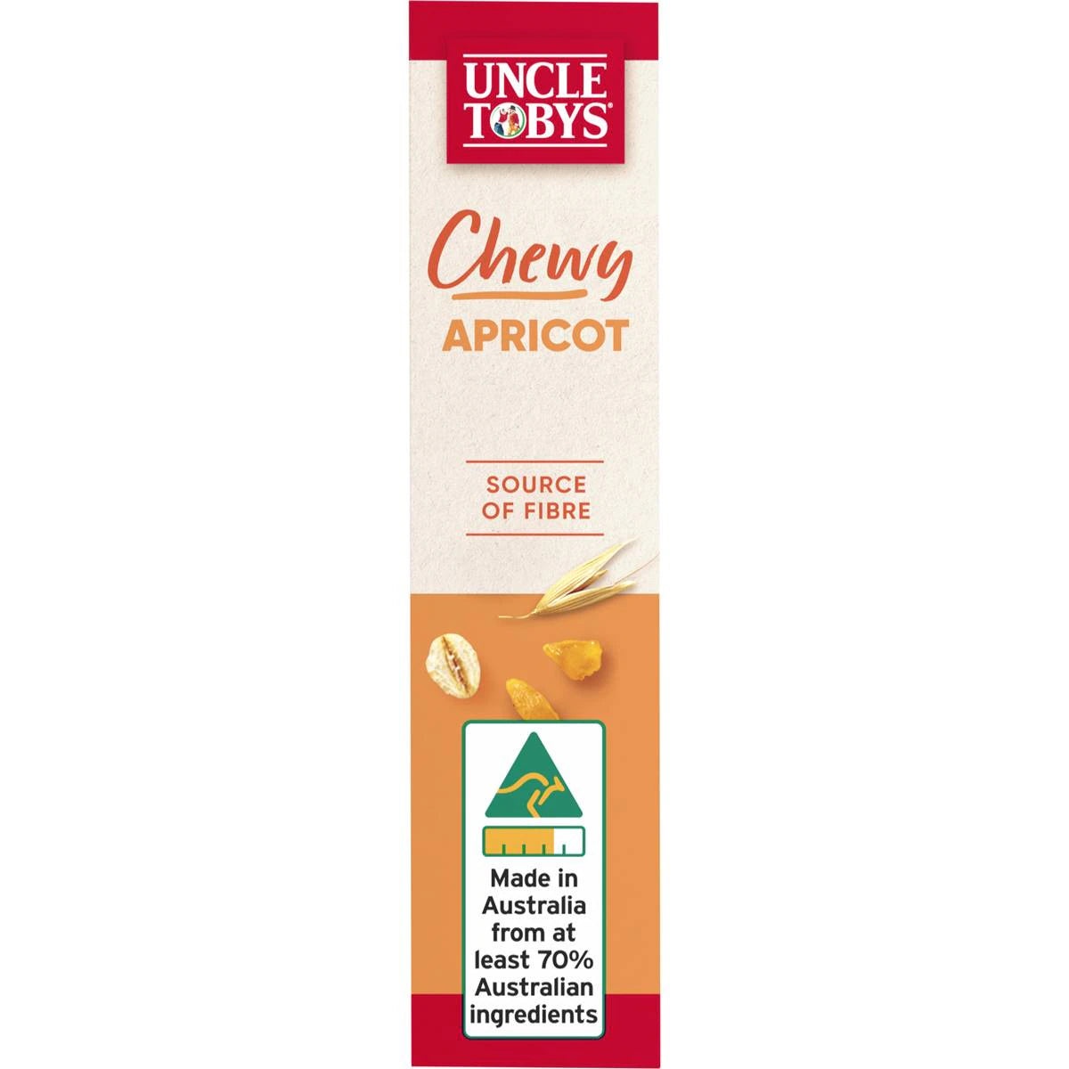 Uncle Toby's Chewy Apricot Muesli Bars 185g