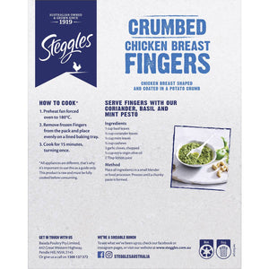 Steggles Chicken Finger Premium 400g