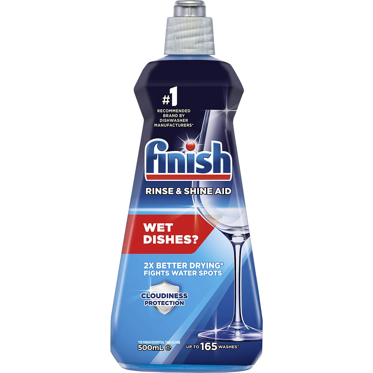 Finish Rinse & Shine Dishwasher Aid 500mL