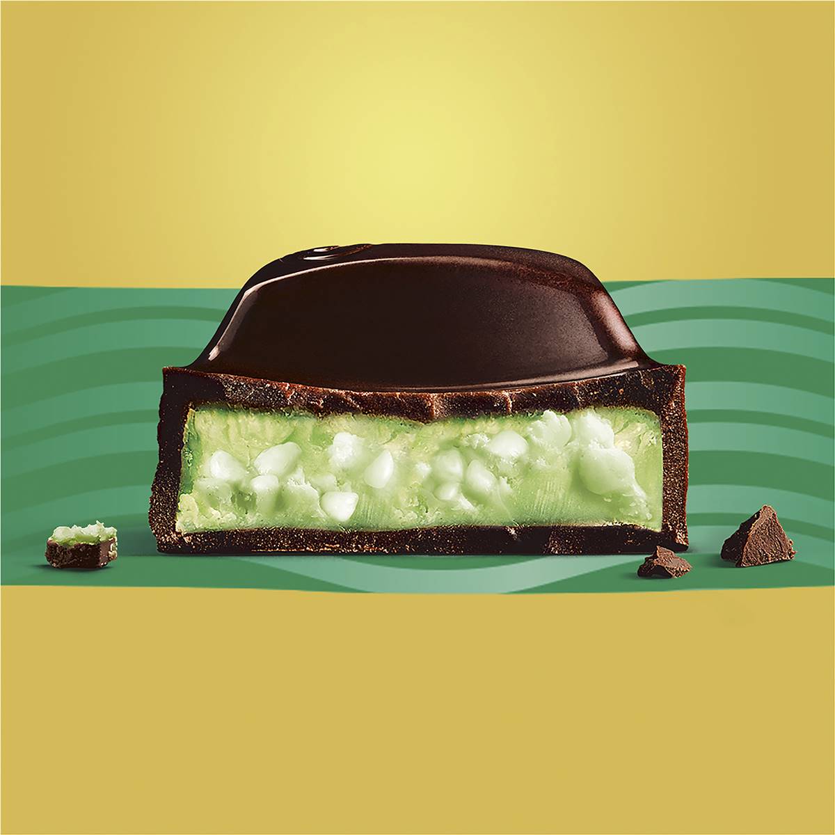 Cadbury Old Gold Mint Creme Slices Dark Chocolate 176g