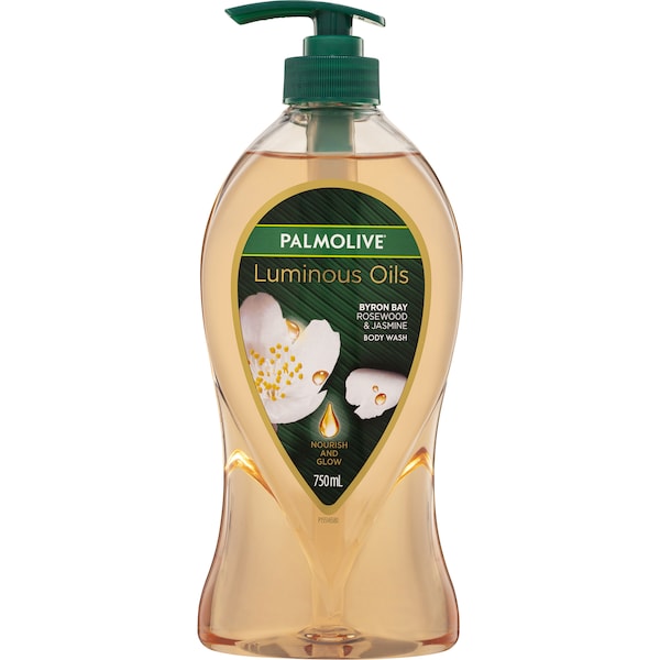 Palmolive Luminous Oils Shower Gel Rosewood & Jasmine Body Wash 750ml