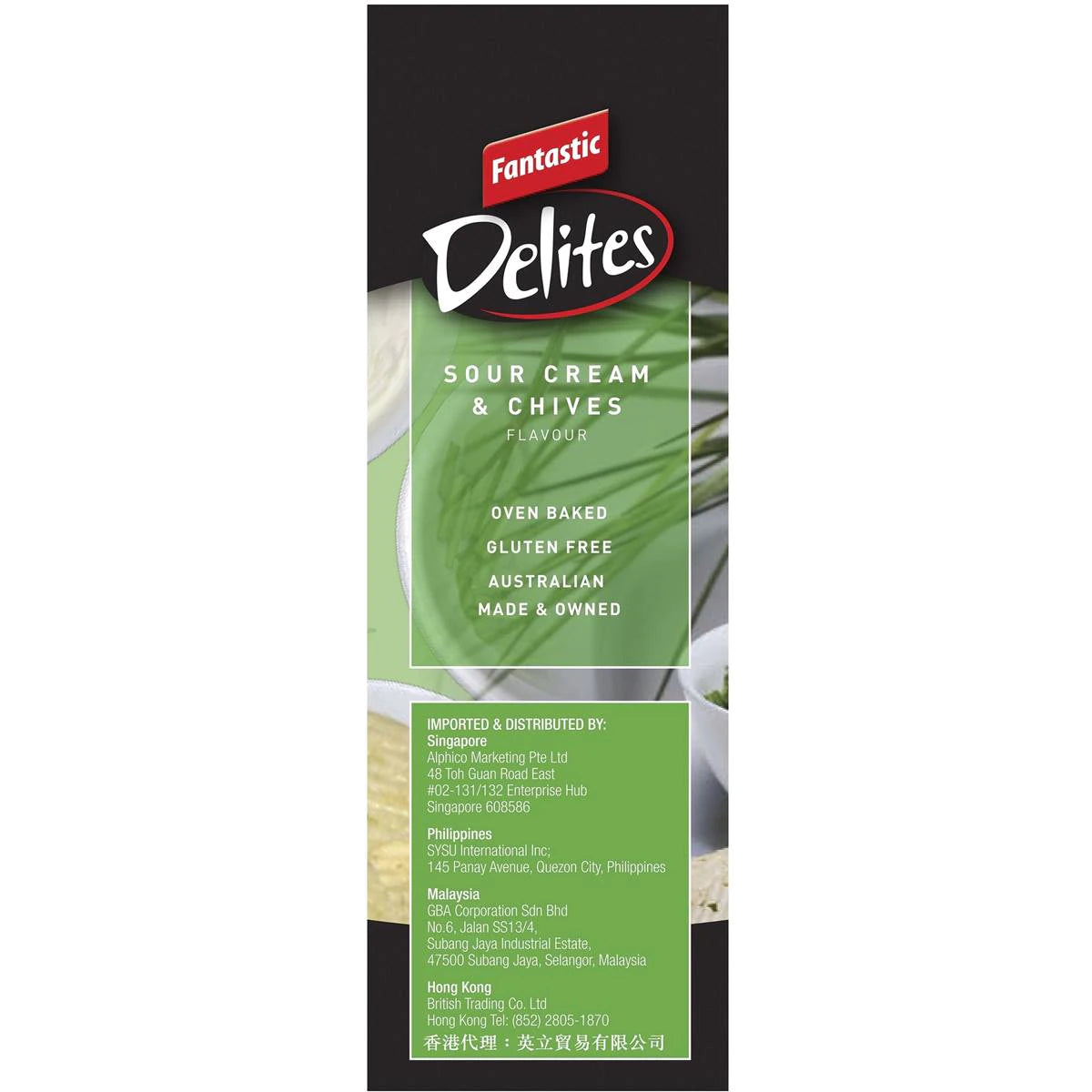 Fantastic Delites Sour Cream & Chives 100g