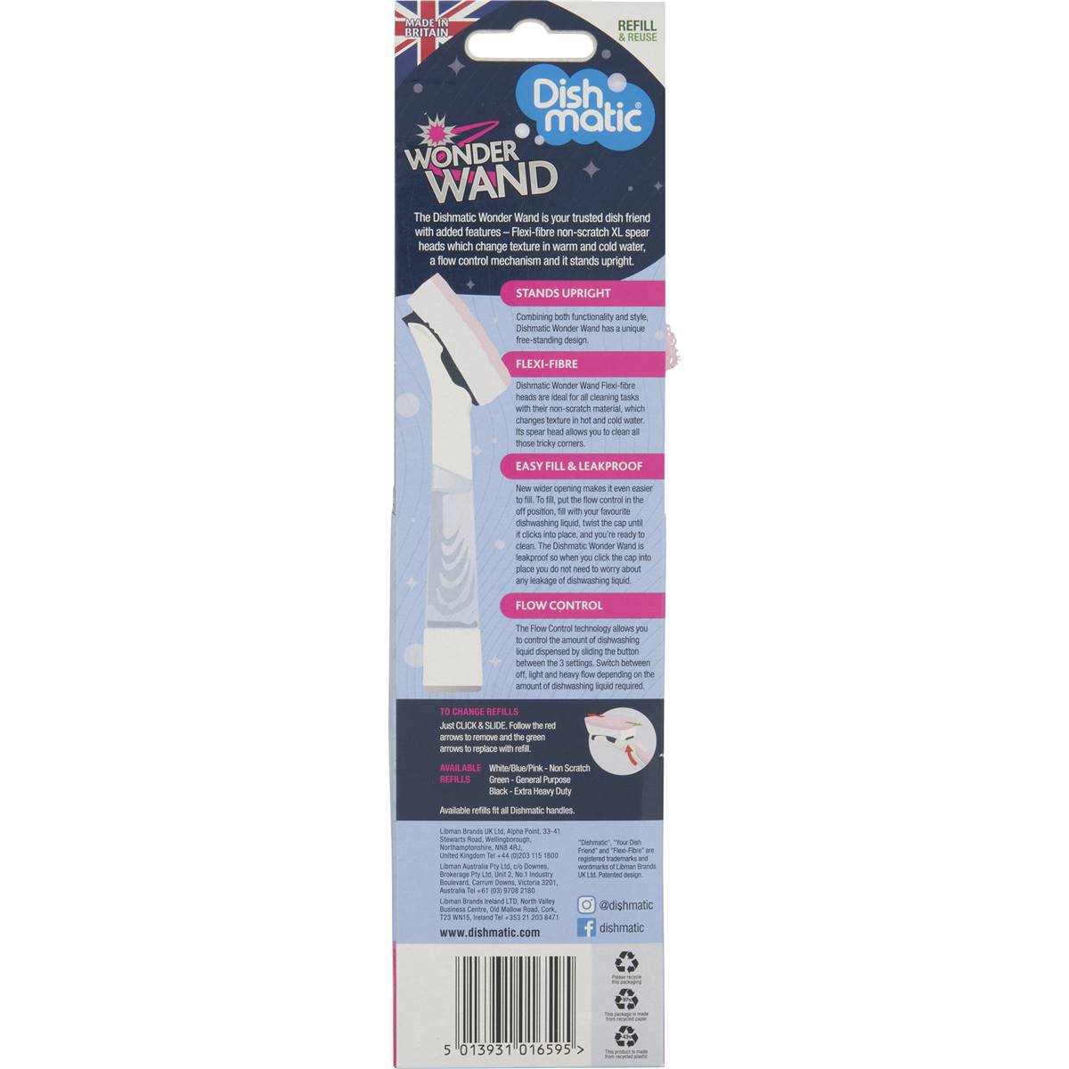 Dishmatic Wonder Wand Non Scratch Scourer