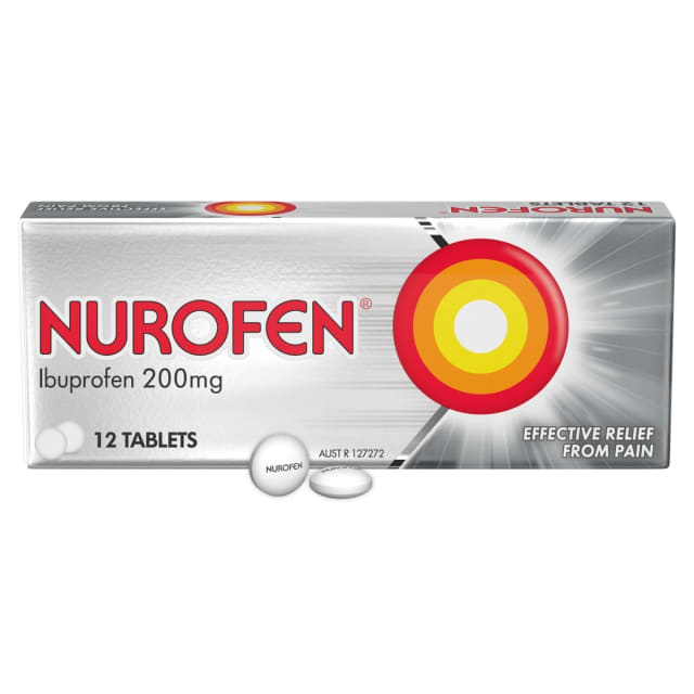 Nurofen Tablets 200mg 12 pack