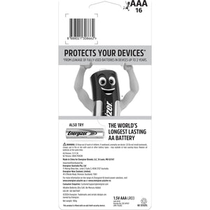 Energizer Max Batteries AAA 16 Pack