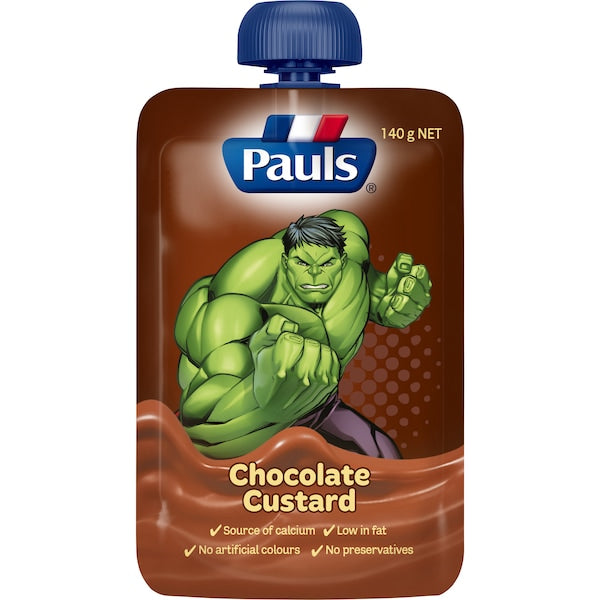 Paul's Chocolate Custard Pouch 140g