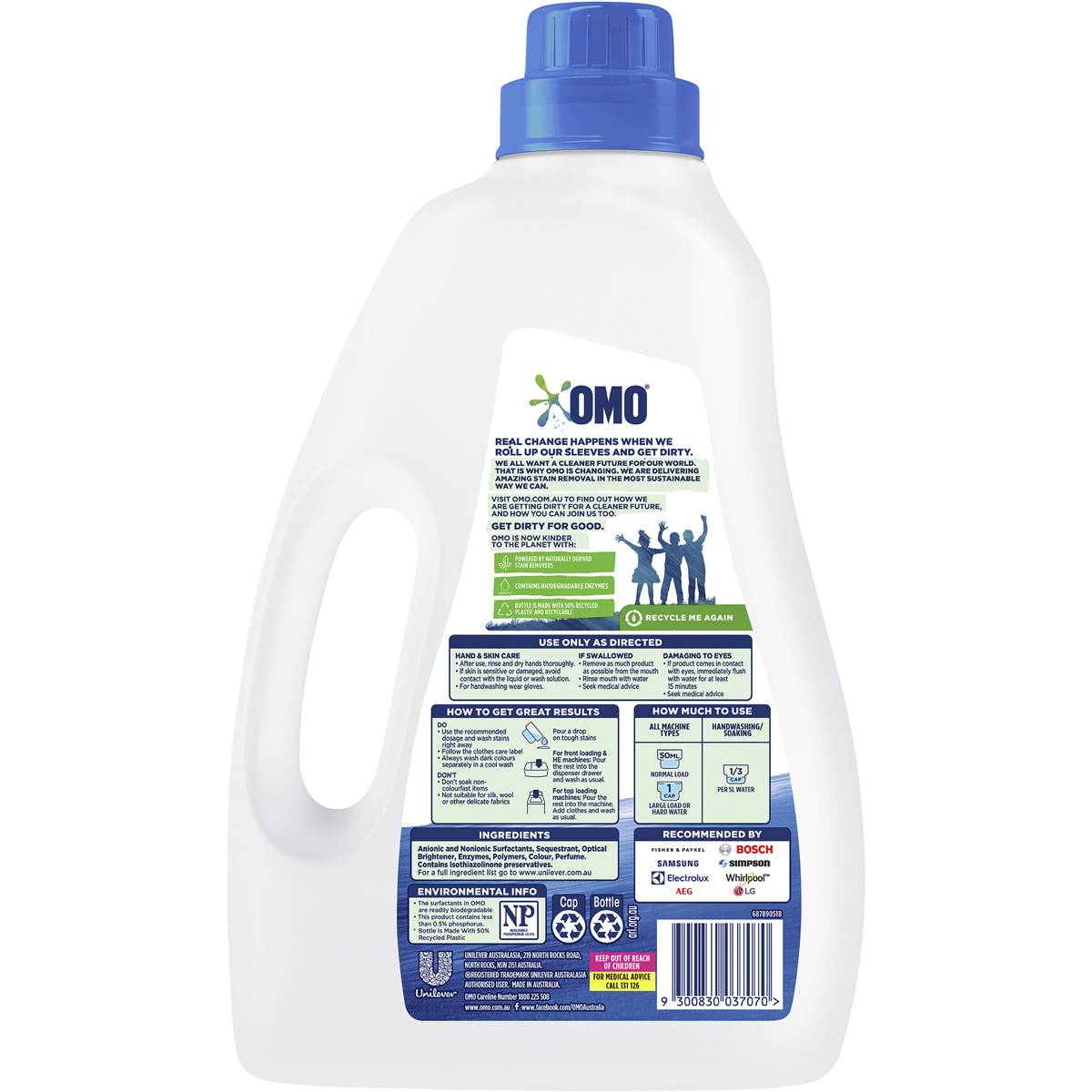 Omo Laundry Liquid 2L