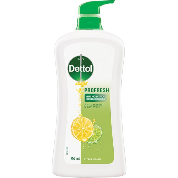 Dettol Profresh Shower Gel Citrus Splash 950ml